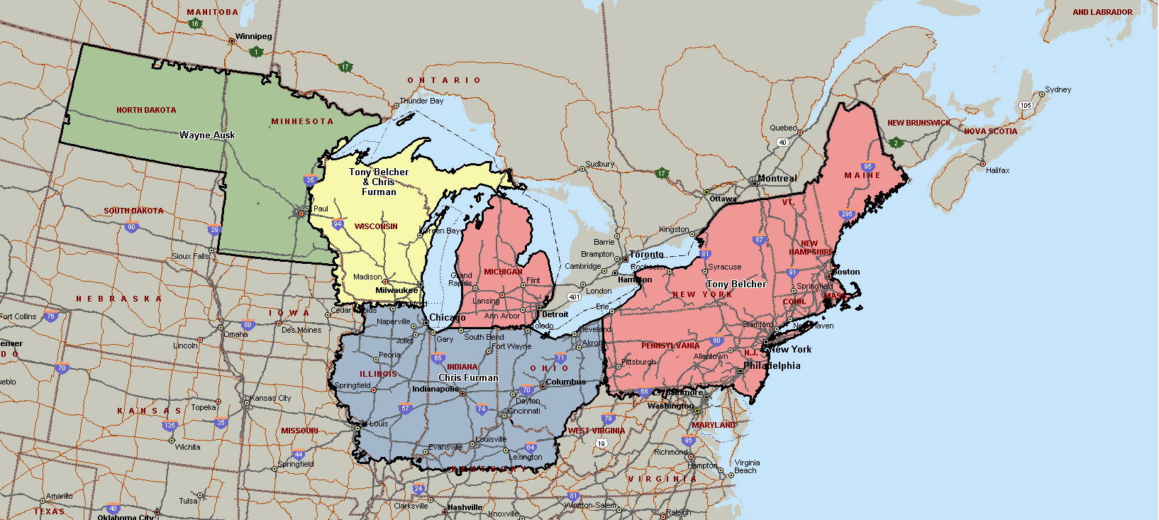 Midwest Northeast Sales